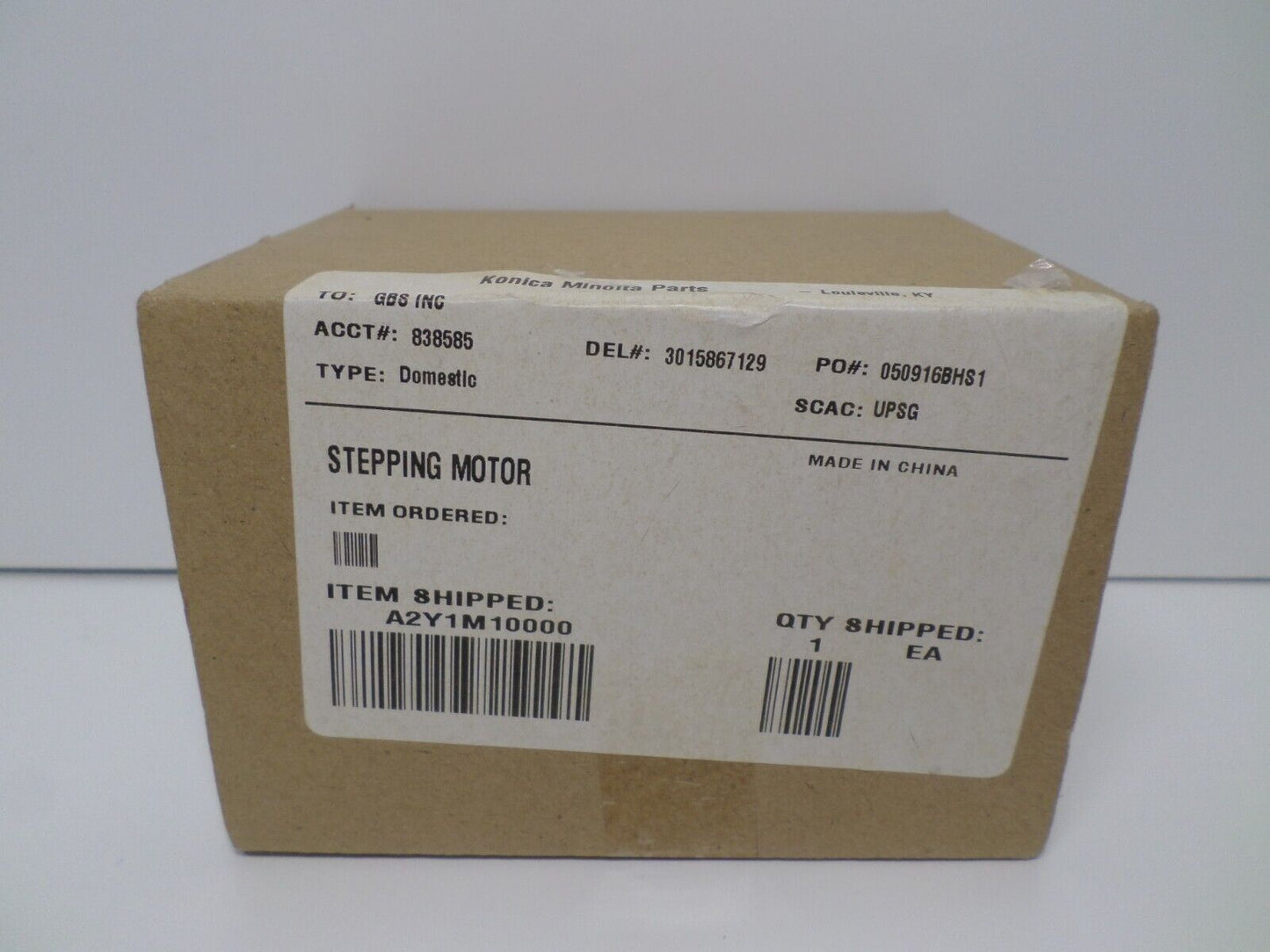 Konica Minolta A2Y1M10000 Stepping Motor copier part